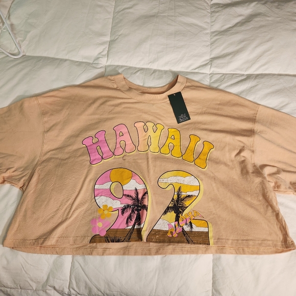 NWT women's crop shirt - Picture 3 of 5